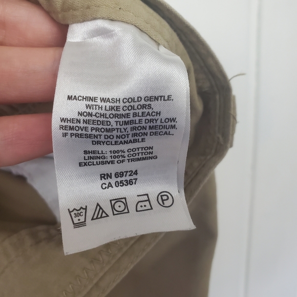 Columbia Men's 40W Omni-Shade Sun Protection Outdoor Lightweight Khaki Pants - Picture 7 of 7